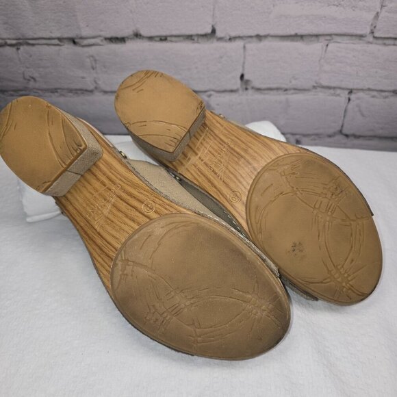 DANSKO MACI SANDALS PLATFORM SOLE WOMENS EURO SIZE 40 US SIZE 9.5 TAUPE COLOR - Picture 7 of 12